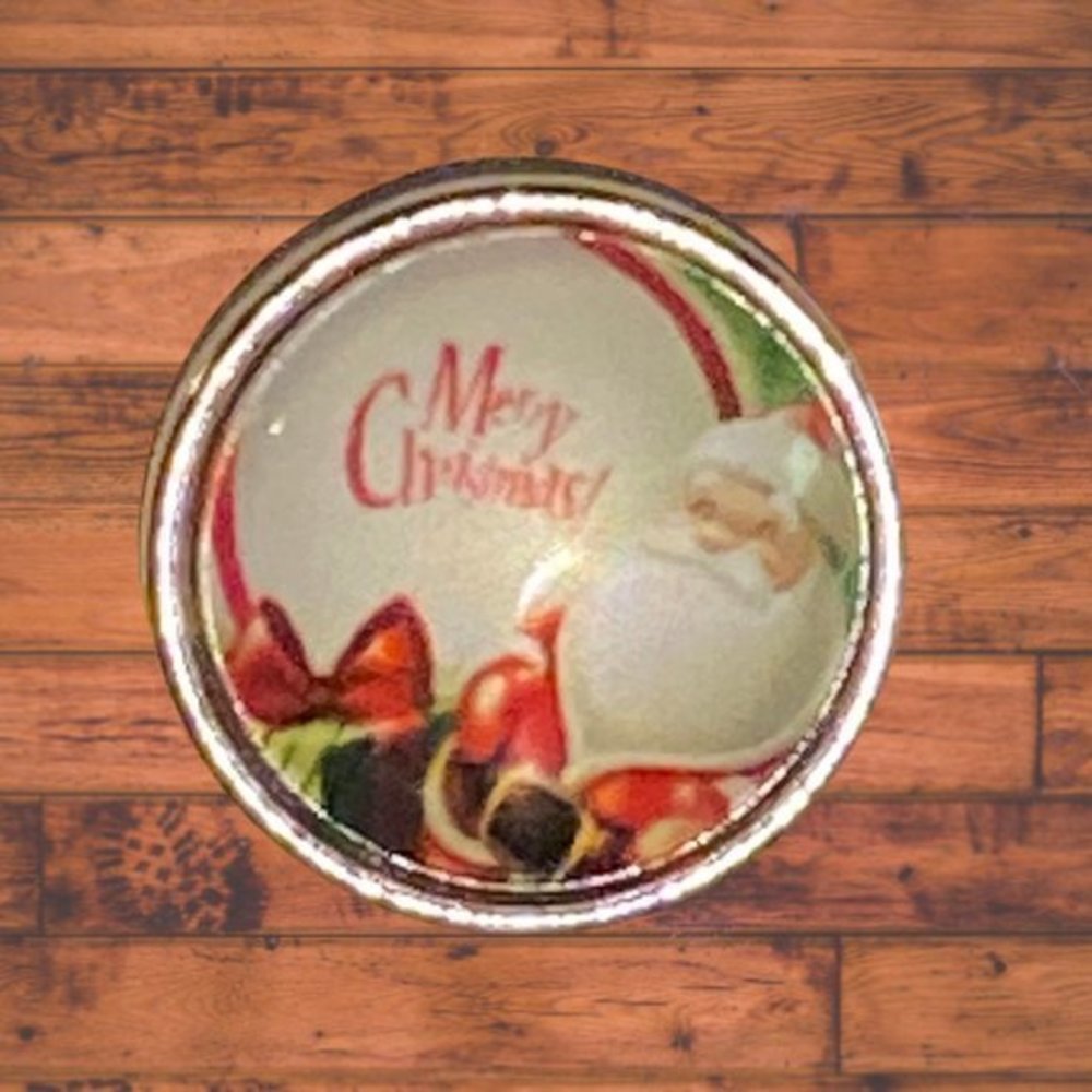 Merry Christmas Snap Button